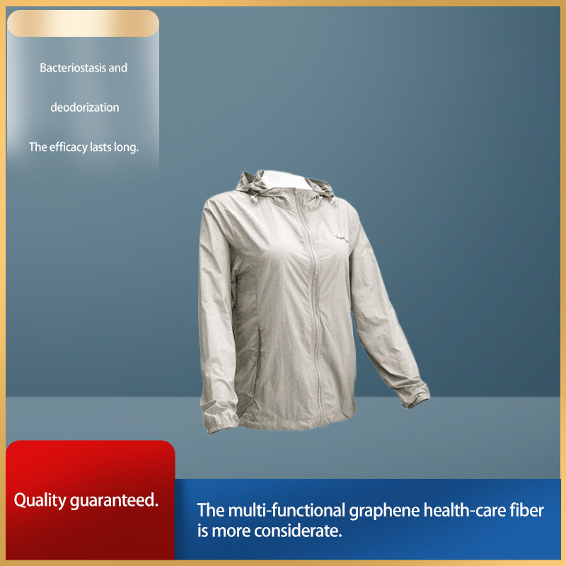 xinchaofuzhuang High - quality single - layer graphene sun - protective clothing（Starting from One hundred pieces.）Antibacterial and bacteriostatic, breathable and quick-drying