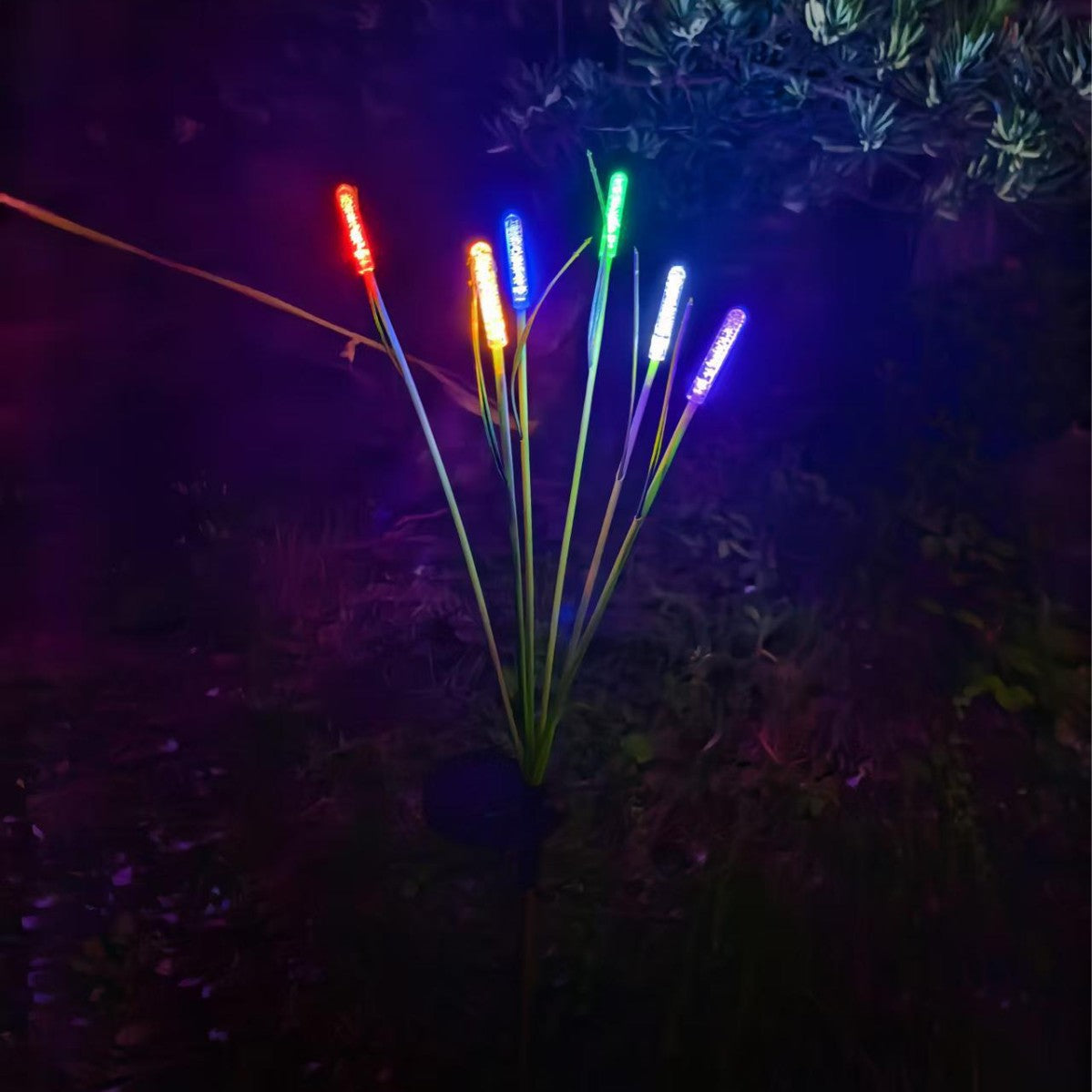 yinhendengshi Solar Inground Bubble Post Reed Light（100pcs/box）Easy to install   High quality performance  Outdoor waterproofing