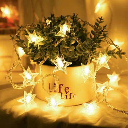 yinhendengshi Battery Box Star String Lights（100pcs/box）Low voltage safety Battery operated Convenience