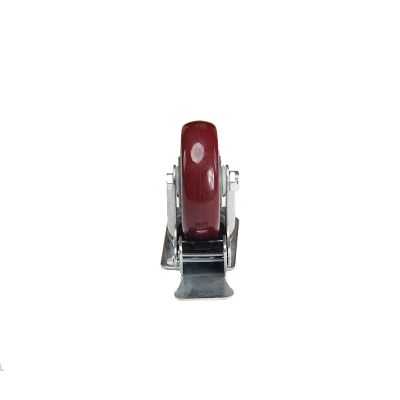 bainian GP medium 4-inch red PU brake wheels