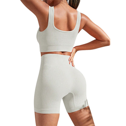 chentao Yoga vest and shorts suit(Please consult customer service for pricing)  The tracksuit is comfortable and elastic