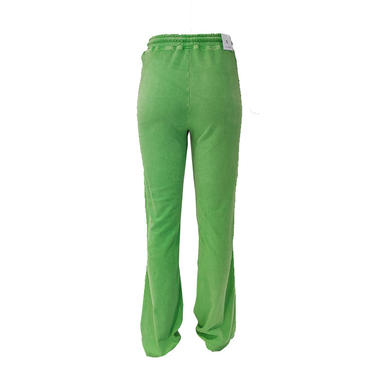 jingdi Women's Knit Casual Pants（500 pieces Starting lot）casual sports pants long pants lightweight
