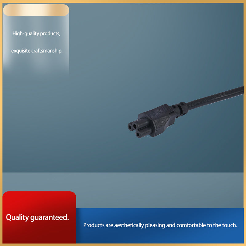chaohuidianqi European standard Two round plug power cord   Superb craftsmanship Resistant to bending and plugging  (Price consulting customer service)
