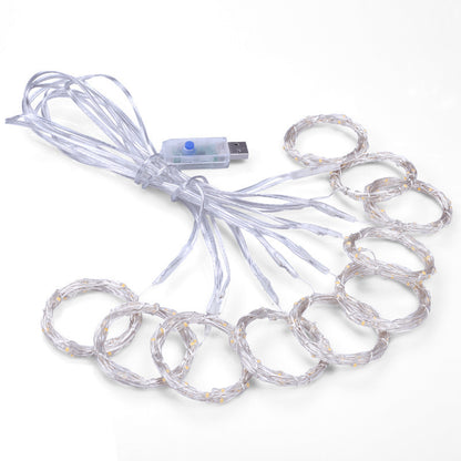 yinhendengshi USB Copper Cable Curtain Light（100pcs/box）Easy to control With remote control