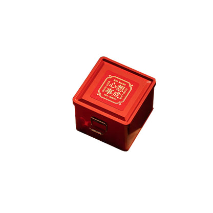 zhuji 120 square box box buckle model  tinplate cans gift box superior quality