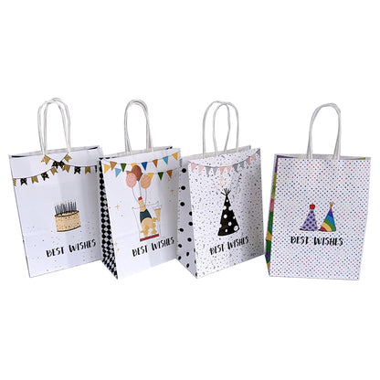 kalefubaozhuang Eco-friendly kraft paper bags (birthday payment)  Shopping bag