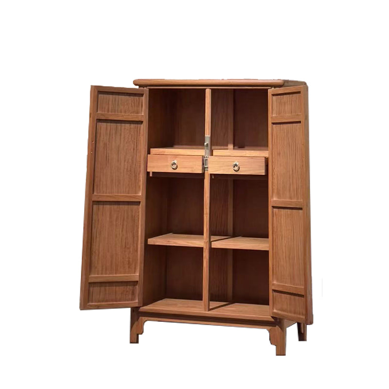 jianchen  Round Corner Cabinet (Spaghetti cabinet)  New Chinese Storage Cabinet Round Corner Cabinet