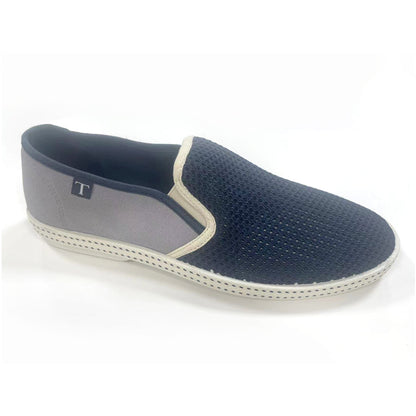 YIHENGXY Injection molded shoes for men  Sports casual shoes Mesh sneakers a slip-on
