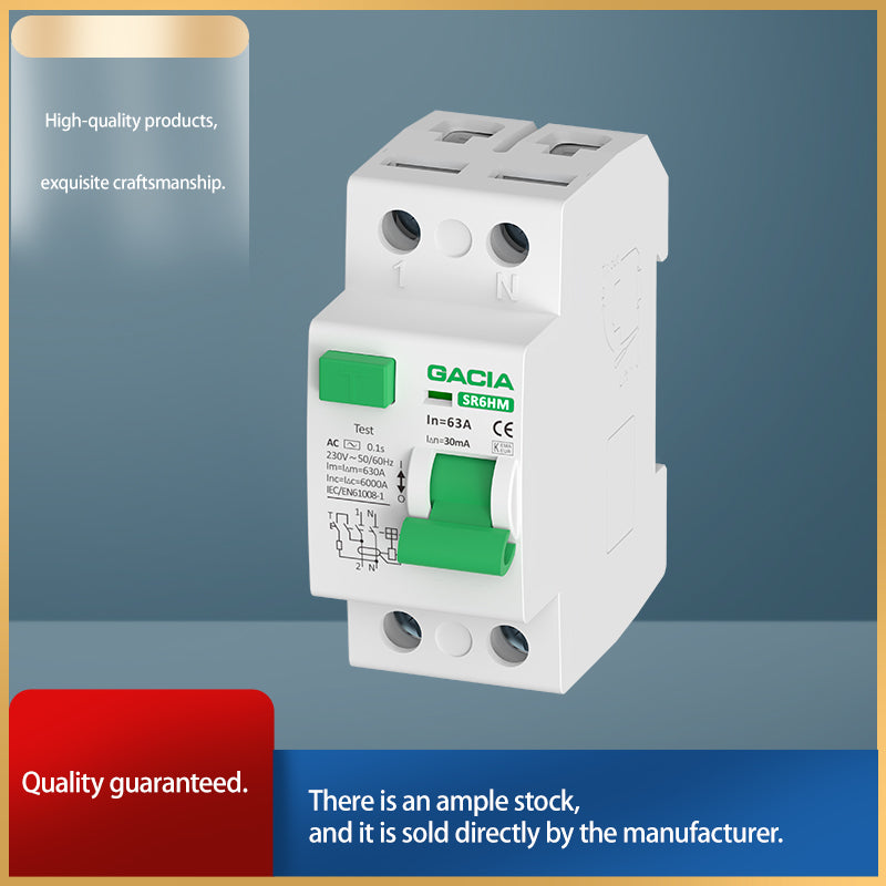 jiaxiya Residual Current Circuit - Breaker（RCCB）（Minimum order quantity: 60 pieces. Price inquiry ）sensitive power - off  quick - acting power cut - off
