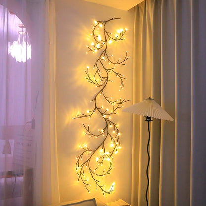 yinhendengshi  LED Vine Lights（40pcs/box）Wall-mountable  High-quality performance  Can be bent at will