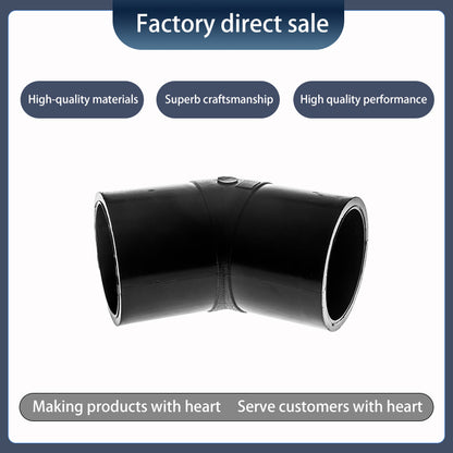 henghuasujiao pe butt 45° elbow（price enquiry）New Material High Pressure Resistant Hot Melt Butt Joint