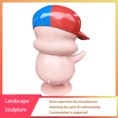 sanweiyishu pig（Price consultation. Customization is supported.）Charmingly naive in appearance, an adorable pet that roots around in the mud.