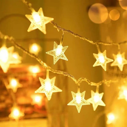 yinhendengshi Battery Box Star String Lights（100pcs/box）Low voltage safety Battery operated Convenience