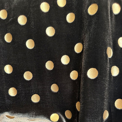 hehefangzhi Synchronous printing and burnout for silk georgette velvet Three-dimensional relief, luxurious texture
