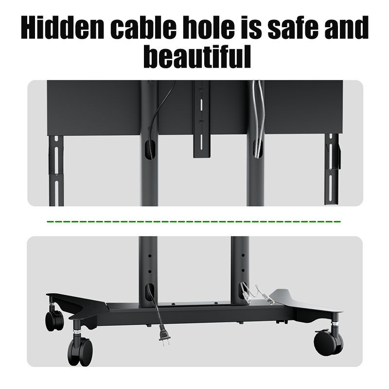 MASITE TV mobile cart Dual use design for home and business CT9501（This price is for display, please consult customer service for details）