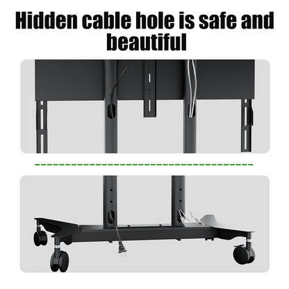 MASITE TV mobile cart Dual use design for home and business CT9501（This price is for display, please consult customer service for details）