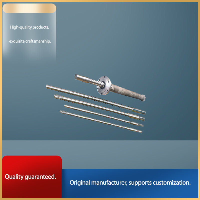 jianguosuliao Screws (various extruder screws) (Support customization, price consulting customer service)stainless steels Plastic Extruder Screws