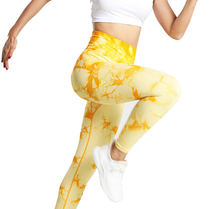 chentao Tie dye yoga pants(Please consult customer service for pricing)  The pants are thickened on the outside
