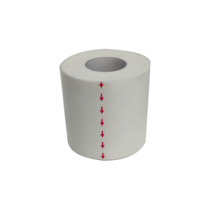 Rulee Elastic Adhesive Support Bandage coated in lines