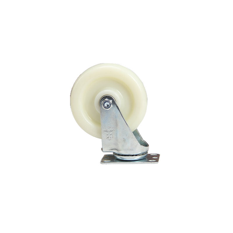 bainian GP Medium 3" White PP Movable Wheels