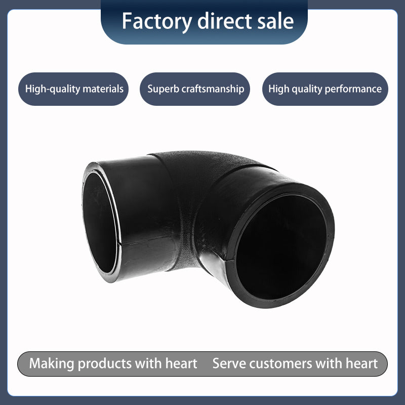 henghuasujiao   pe butt 90° elbow（price enquiry）New Material High Pressure Resistant Hot Melt Butt Type