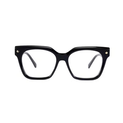 xumin Optical frame KM1032 Retro trend Square frames with thick edges Simple and versatile
