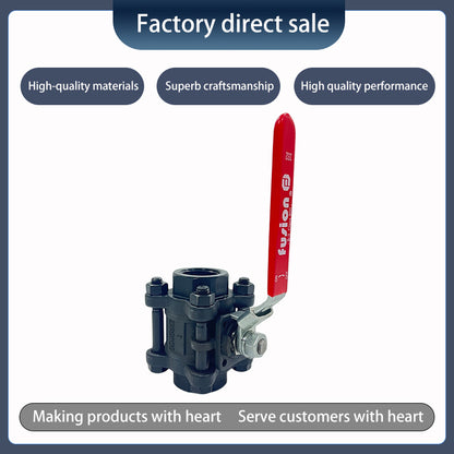 qingtang Three-piece bolted ball valve332TF010F08L1HVAF（Price consulting customer service）Easy disassembly and assembly,High pressure tolerance