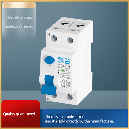 jiaxiya Residual Current Circuit Breaker（RCCB）（Minimum order quantity: 60 pieces. Price inquiry ）millisecond - level response leakage current self - check