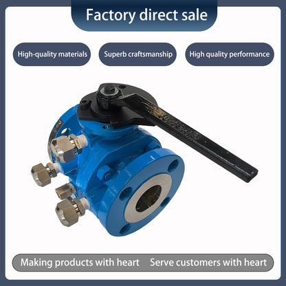 qingtang Two-piece cast fixed ball valve422FR020F01L1EKAF（Price consulting customer service）Cast Steel,Structurally sound