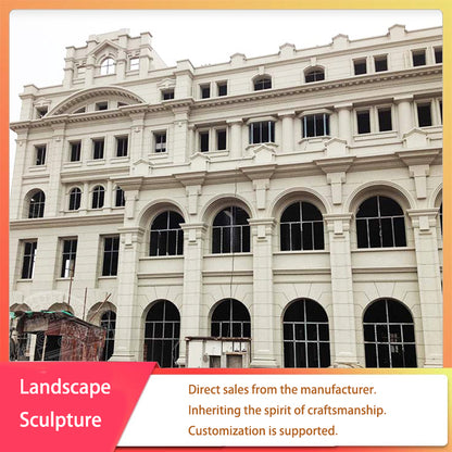 sanweiyishu High-strength weather-resistant GRC decoration（Price consultation. Customization is supported.）Tough and durable, a vanguard against corrosion.