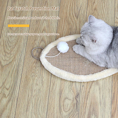 qingxitanye  Printed cat scratching pad with two balls（price inquiry） Fun interactive, abrasion-resistant and scratch-resistant