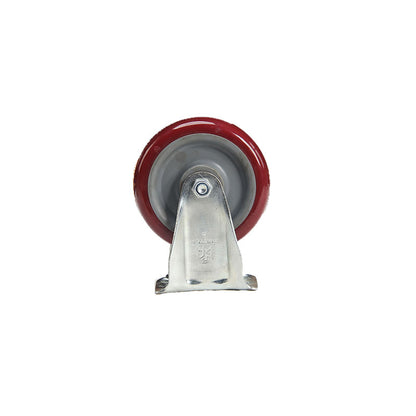 bainian GP Medium 3 inch Red PU Fixed Wheel