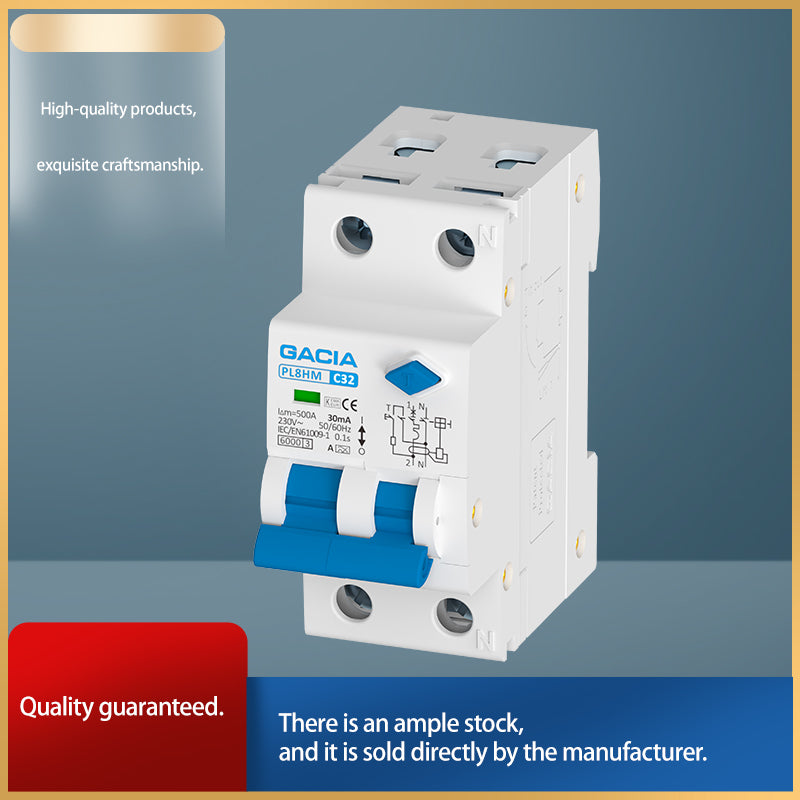 jiaxiya Circuit - breaker with leakage and overload protection（Minimum order quantity: 120 pieces. Price inquiry ）intelligent early warning double protection