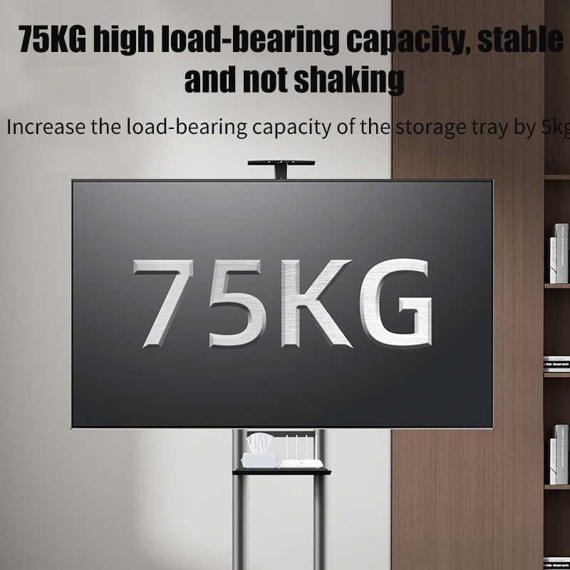 MASITE TV mobile cart Dual use design for home and business CT9501（This price is for display, please consult customer service for details）