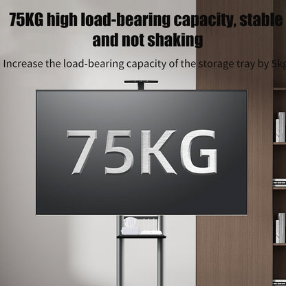 MASITE TV mobile cart Dual use design for home and business CT9501（This price is for display, please consult customer service for details）