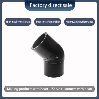 henghuasujiao pe butt 45° elbow（price enquiry）New Material High Pressure Resistant Hot Melt Butt Joint