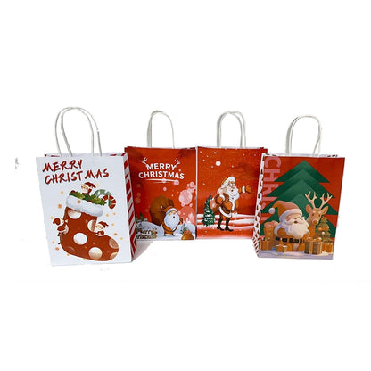 kalefubaozhuang Eco-friendly kraft paper bag (Christmas style)  Milk tea bag