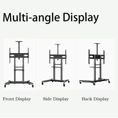 MASITE Mobile Floor-Standing TV Stand Rolling TV Cart Wheeled Floor-Standing TV Stand TV Wall Mount（Ask customer service for specific prices）