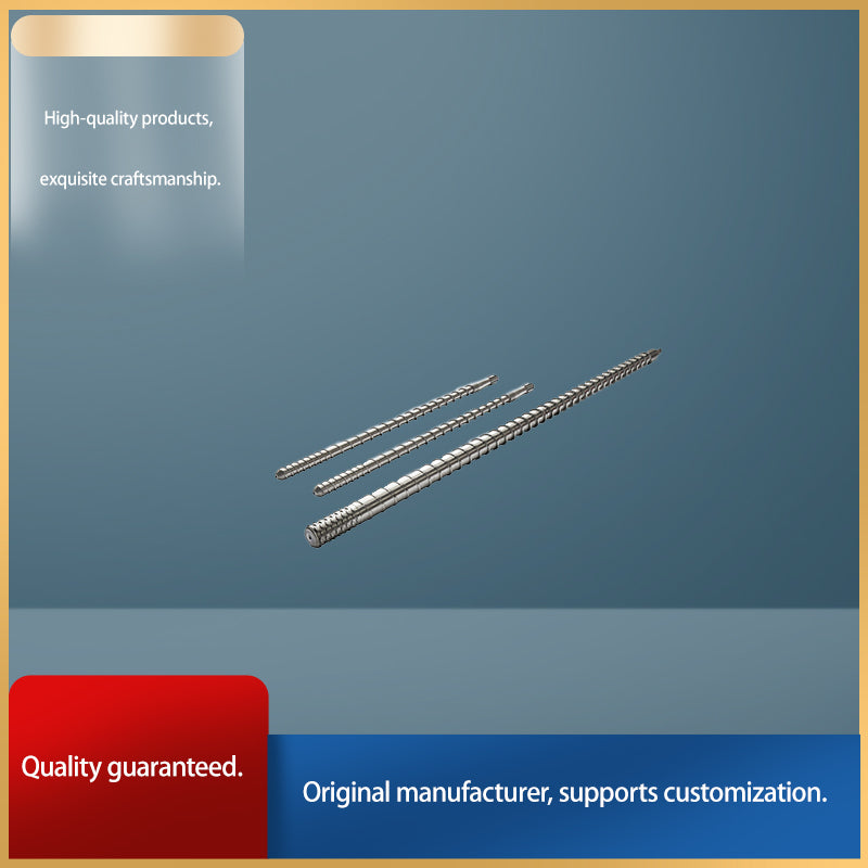 jianguosuliao Screws (various extruder screws) (Support customization, price consulting customer service)stainless steels Plastic Extruder Screws