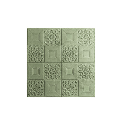 leiyue Plush Fabric Wall Stickers 1 sheet Thermal insulation wall sticker Wall Decoration