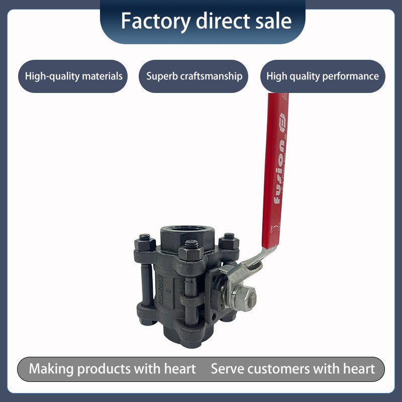 qingtang Three-piece bolted ball valve332TF010F08L1HVAF（Price consulting customer service）Easy disassembly and assembly,High pressure tolerance