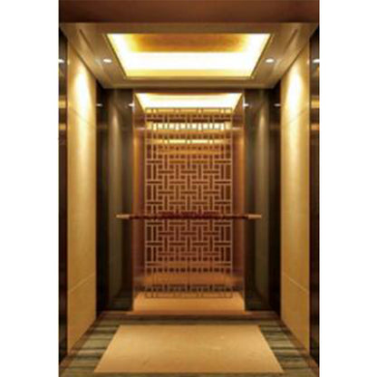 apashilongdianti Wooden decoration passenger villa elevatorAPSL-B09  Silent elevator Residential elevator