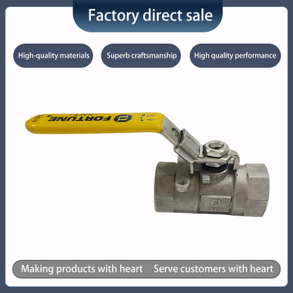 qingtang One piece cast stainless steel ball valve315TF010R20A1DJAF（Price consulting customer service）anticorrosive and rust-resistant,low voltage