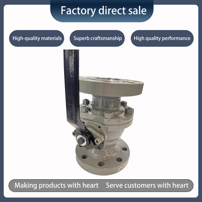qingtang Two-piece flanged floating ball valve324FR030F03L1HTAF（Price consulting customer service）low voltage,Flexible opening and closing