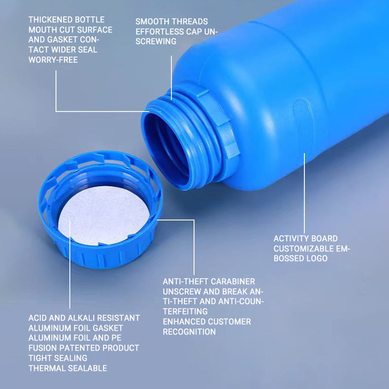 yuyuan HDPE high barrier plastic bottles