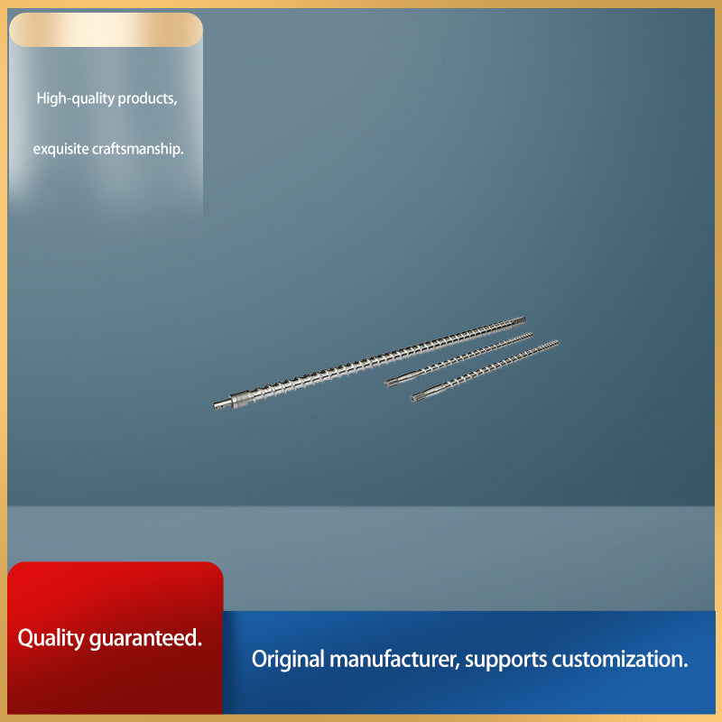 jianguosuliao Screws (various extruder screws) (Support customization, price consulting customer service)stainless steels Plastic Extruder Screws