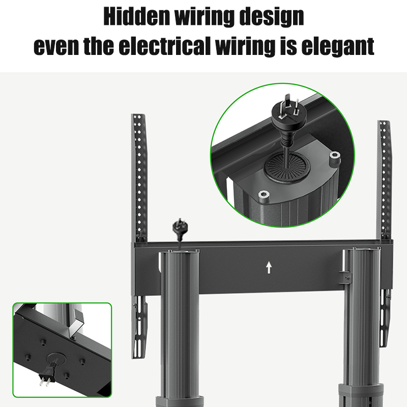 MASITE TV Mobile Stand with Wheels TV Stand（Ask customer service for specific prices）