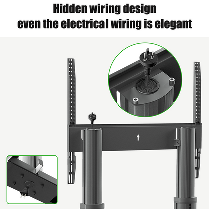 MASITE TV Mobile Stand with Wheels TV Stand（Ask customer service for specific prices）