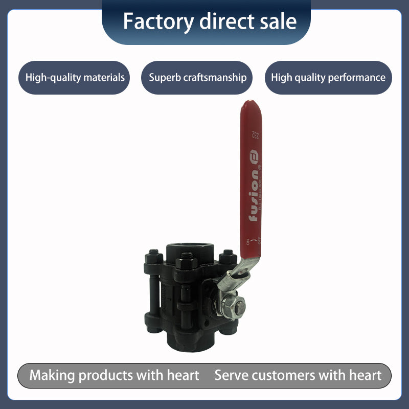 qingtang Three-piece bolted ball valve332TF010F08L1HVAF（Price consulting customer service）Easy disassembly and assembly,High pressure tolerance