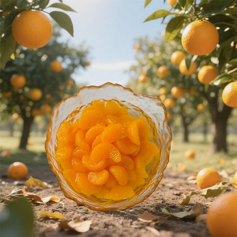huayushipin canned mandarin oranges(sugar water, water, fruit juice)（Specific prices consult customer service）No Preservatives Whole Fruit